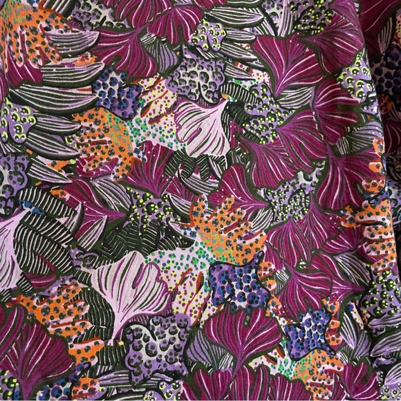 Kika Vargas - puffed sleeve wrap top. 100% cotton peplum peasant top xs - Picture 12 of 12